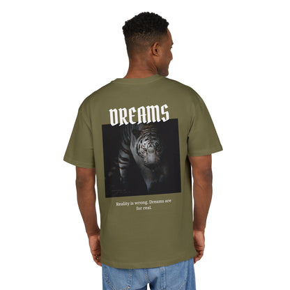 Dreams Backprint Oversized Unisex Shirt
