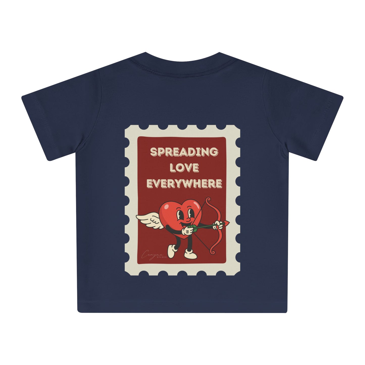Spreading Love Backprint Kids Shirt
