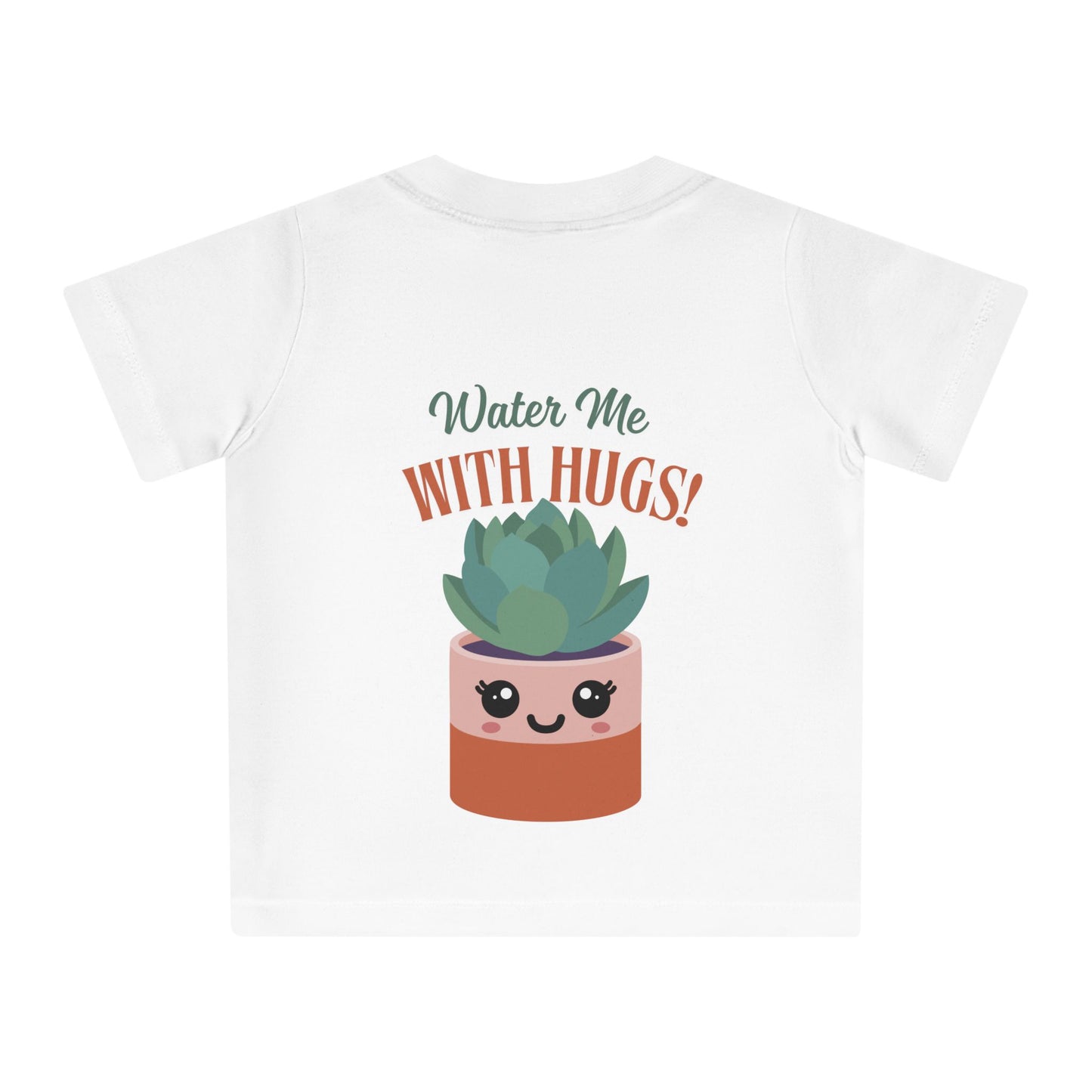 Succulent Backprint Kids Shirt
