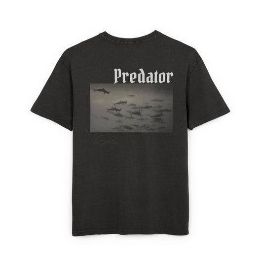 Predator Oversized Unisex Acid Wash Shirt