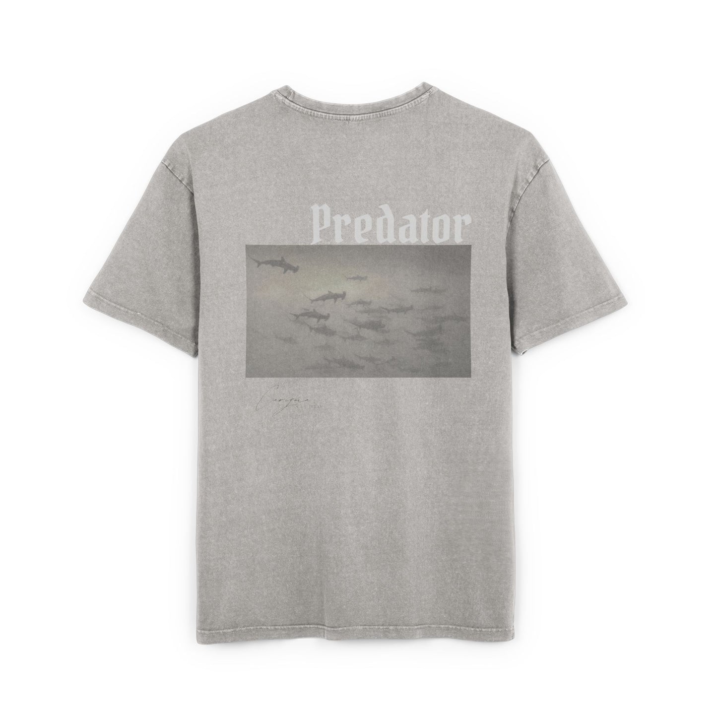 Predator Oversized Unisex Acid Wash Shirt