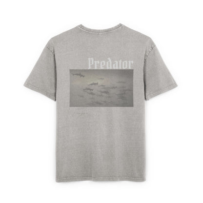Predator Oversized Unisex Acid Wash Shirt