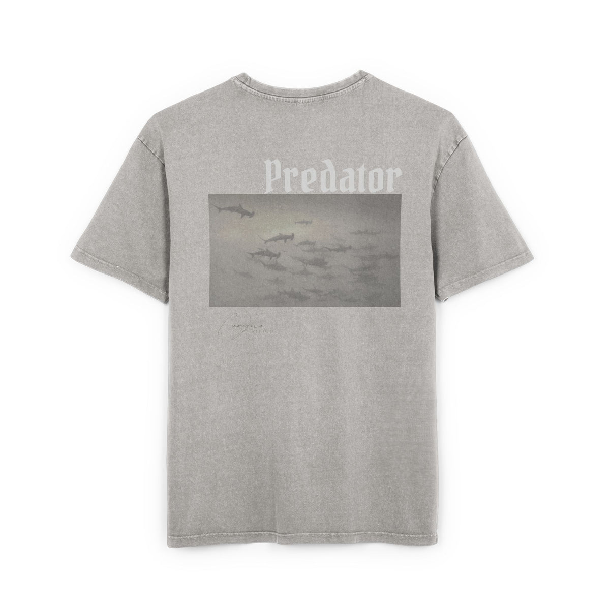 Predator Oversized Unisex Acid Wash Shirt
