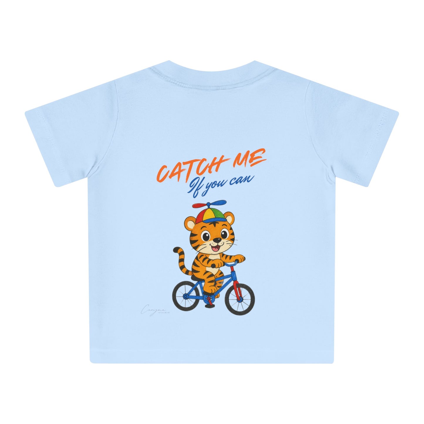 Catch Me  Backprint Kids Shirt