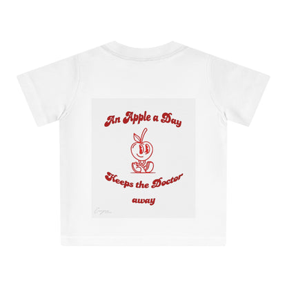 Retro Apple Backprint Kids Shirt