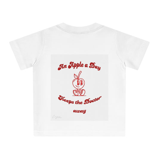 Retro Apple Backprint Kids Shirt