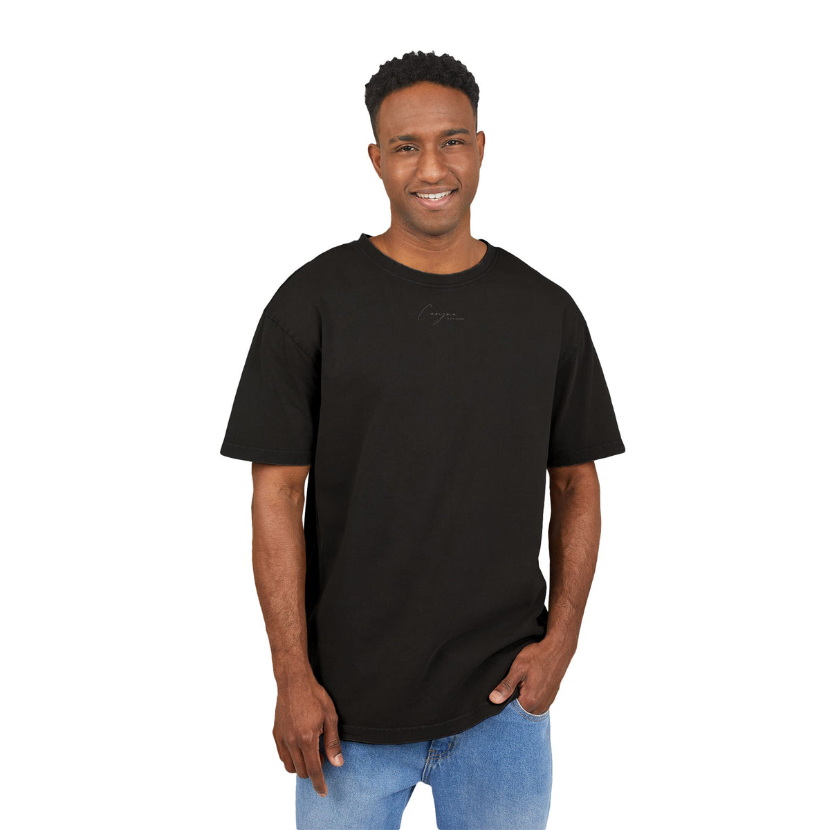 Predator Oversized Unisex Acid Wash Shirt