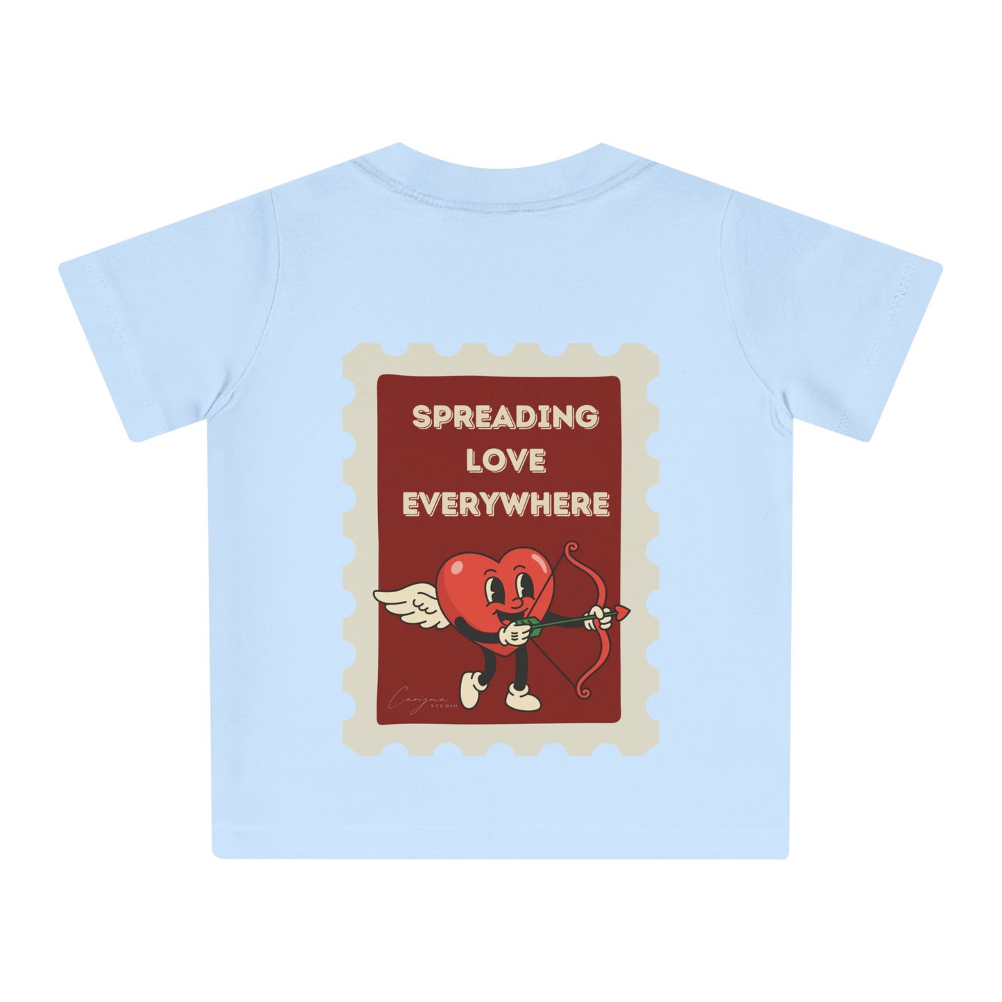 Spreading Love Backprint Kids Shirt