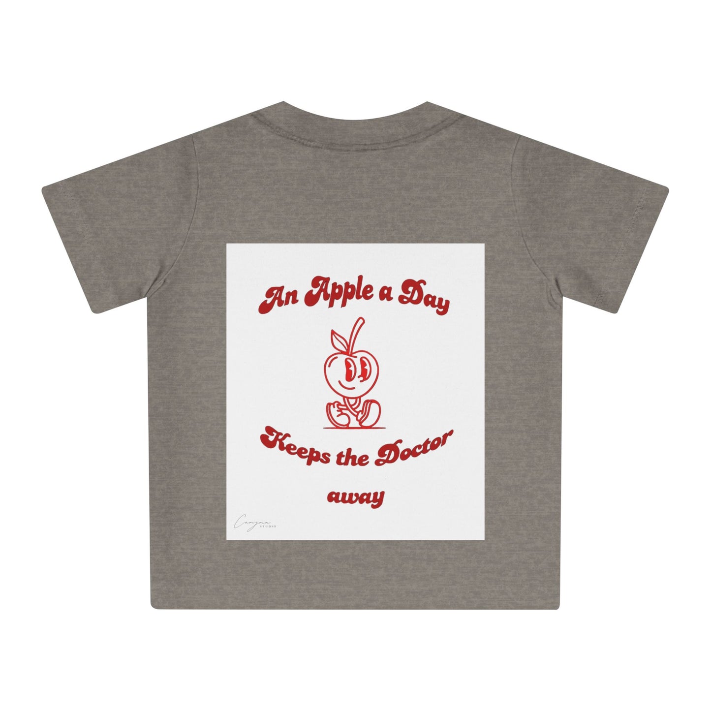 Retro Apple Backprint Kids Shirt