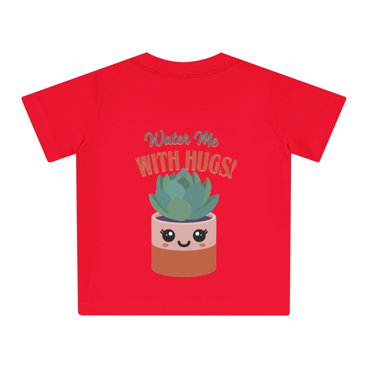 Succulent Backprint Kids Shirt