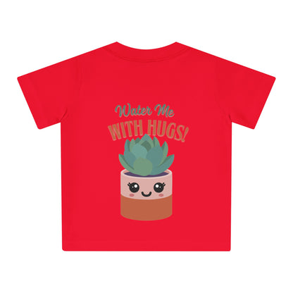 Succulent Backprint Kids Shirt