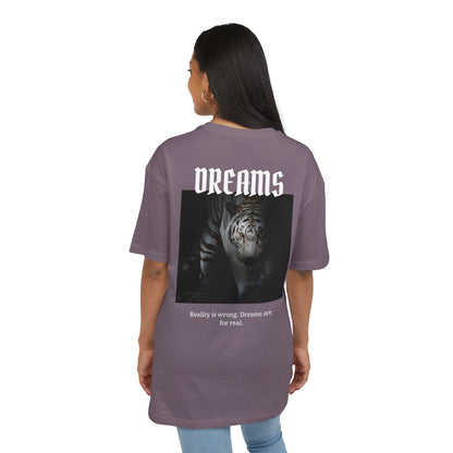 Dreams Backprint Oversized Unisex Shirt