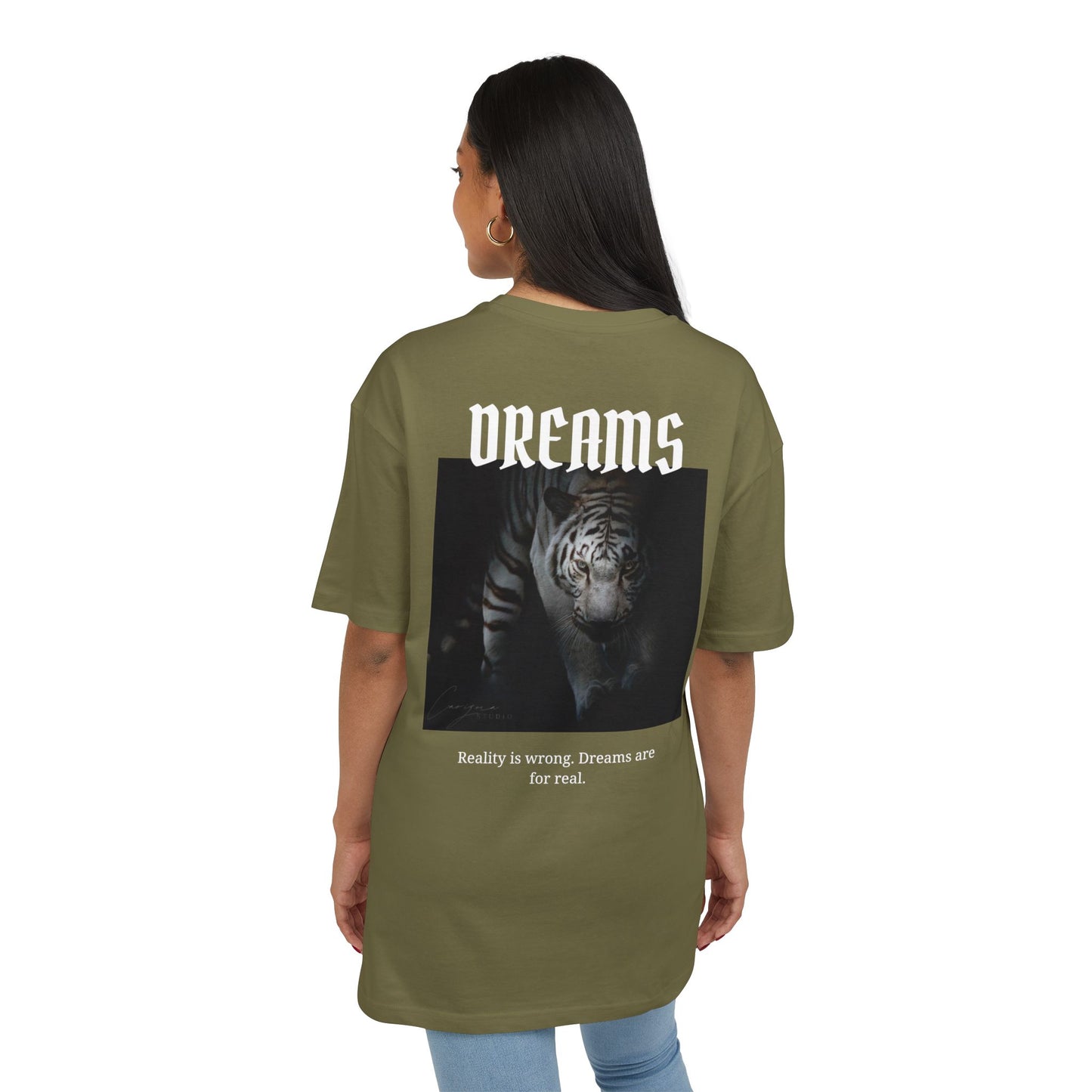 Dreams Backprint Oversized Unisex Shirt