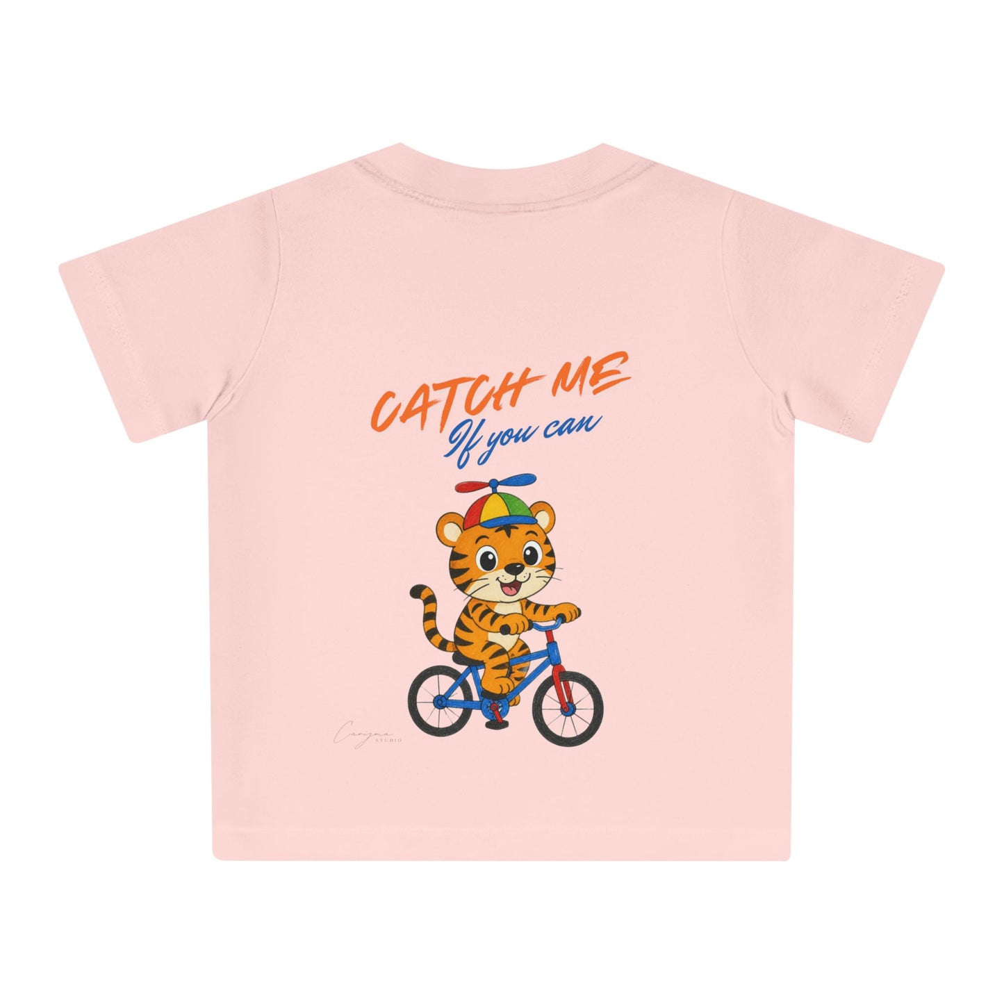 Catch Me  Backprint Kids Shirt