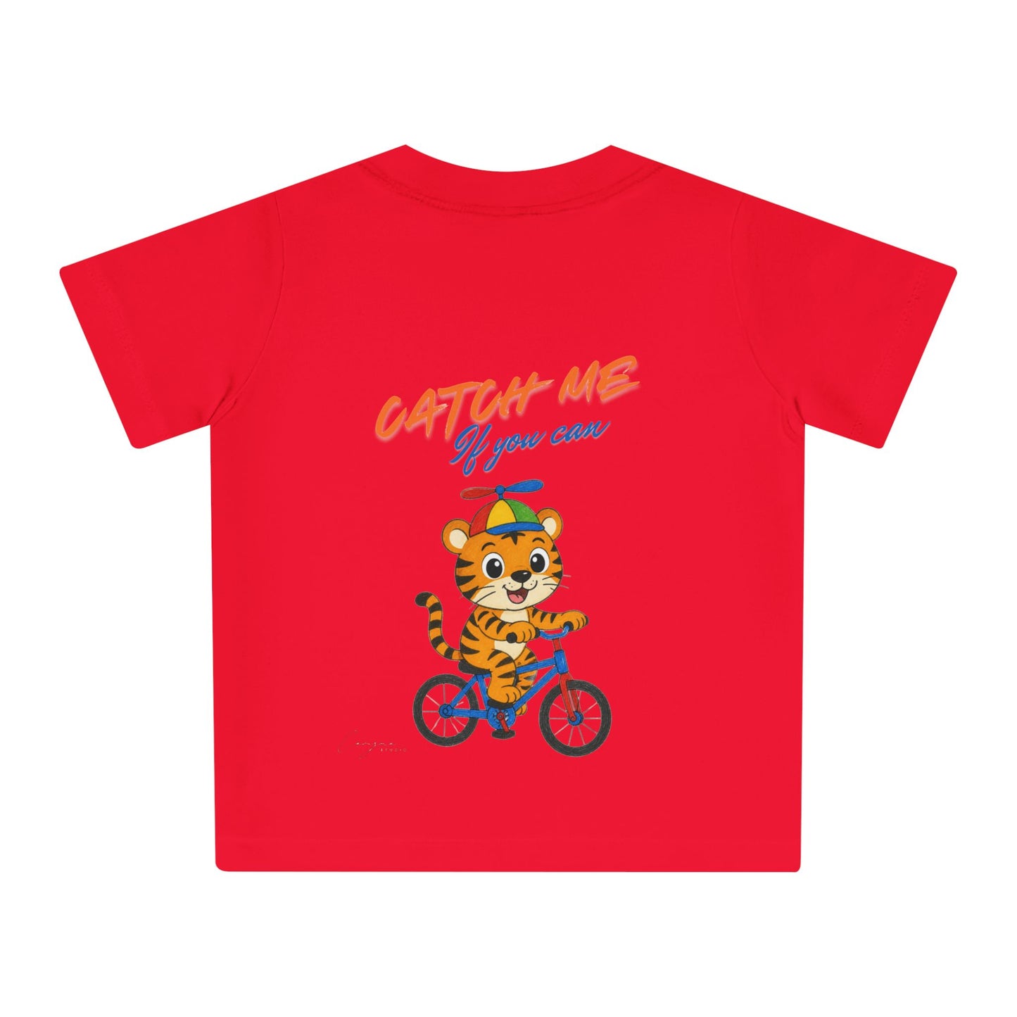 Catch Me  Backprint Kids Shirt