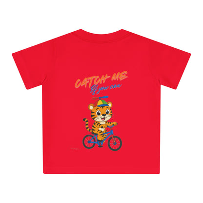 Catch Me  Backprint Kids Shirt
