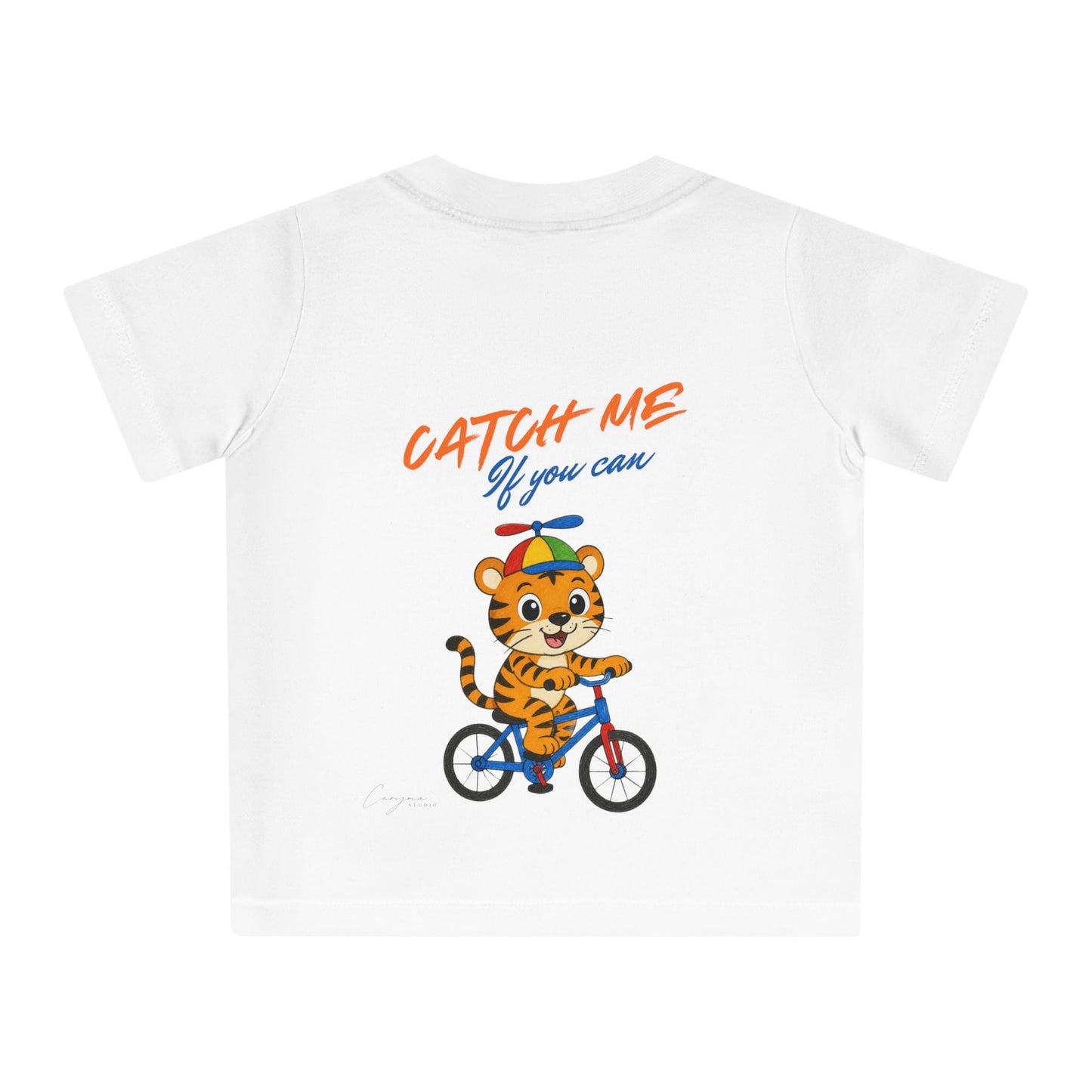 Catch Me  Backprint Kids Shirt