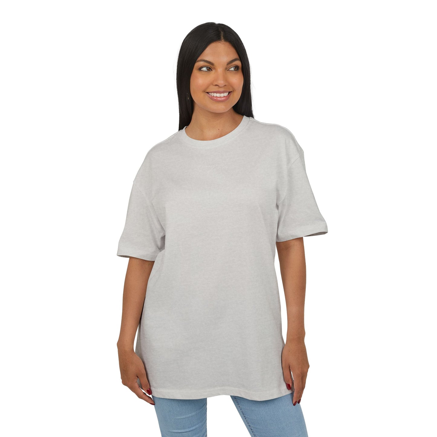 Eyes Talk Oversized Tee  Backprint Shirt