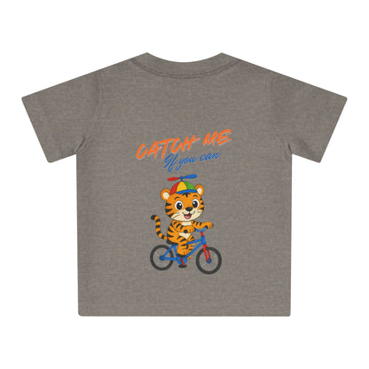 Catch Me  Backprint Kids Shirt
