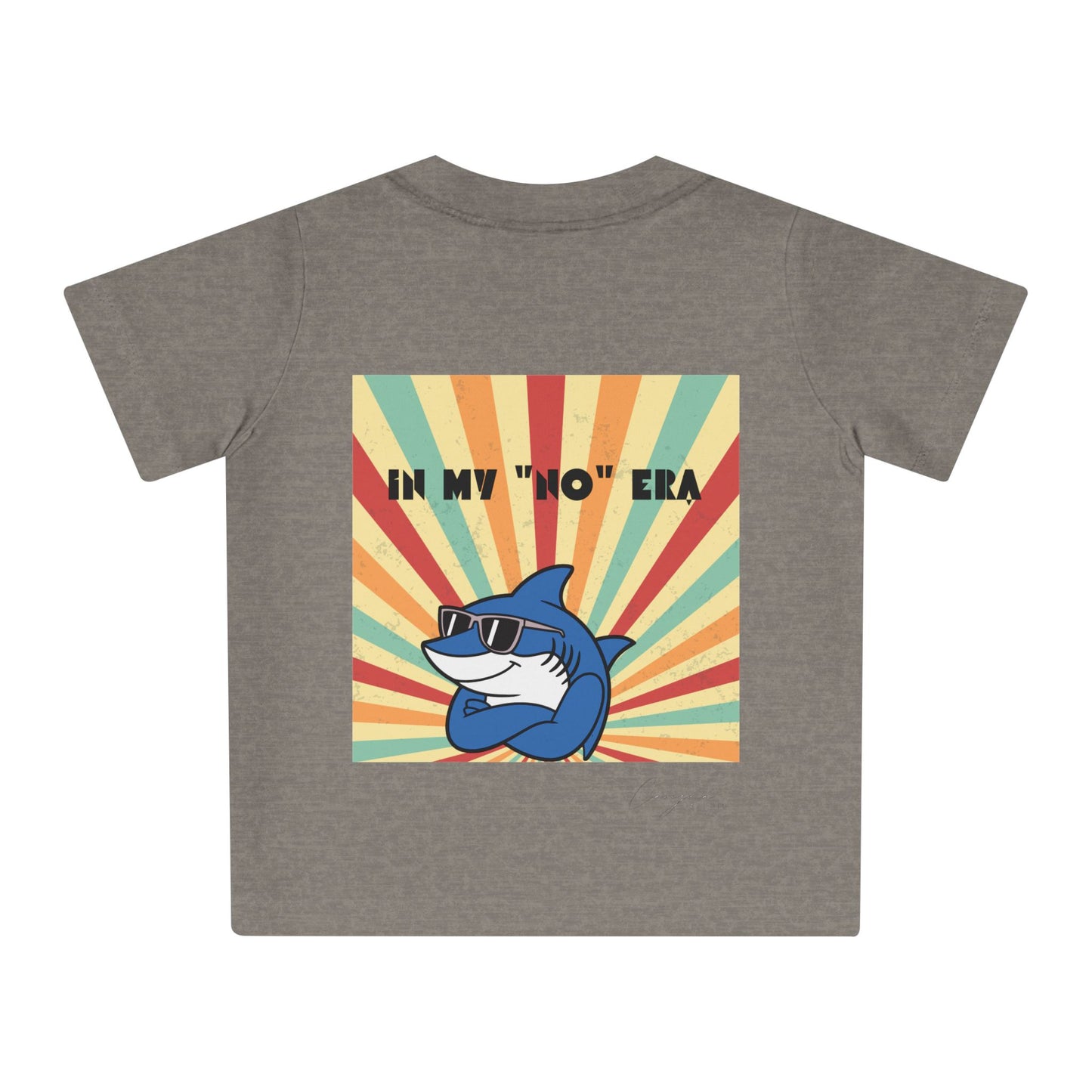 My 'No' Era Backprint Kids Shirt