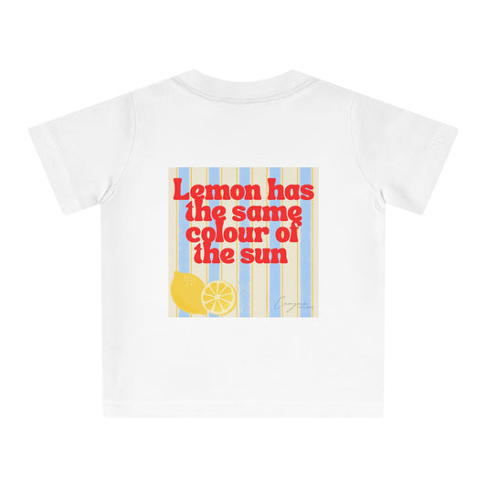 Lemon Backprint  Kinds Shirt