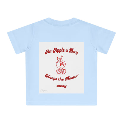 Retro Apple Backprint Kids Shirt