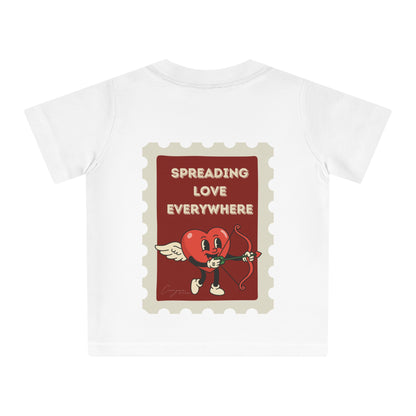 Spreading Love Backprint Kids Shirt