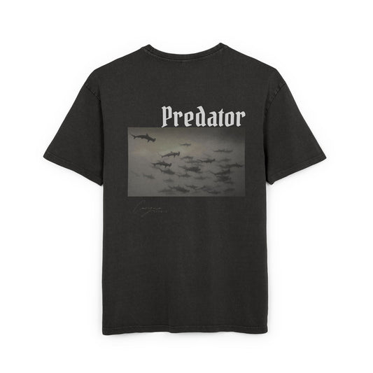 Predator Oversized Unisex Acid Wash Shirt