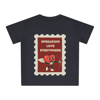 Spreading Love Backprint Kids Shirt