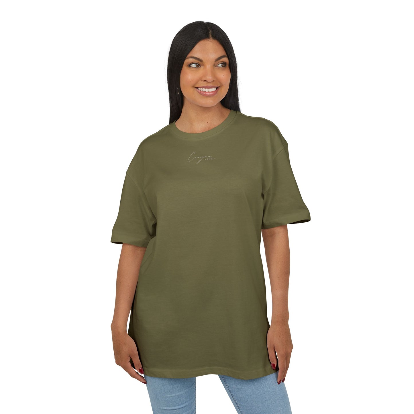 Eyes Talk Oversized Tee  Backprint Shirt