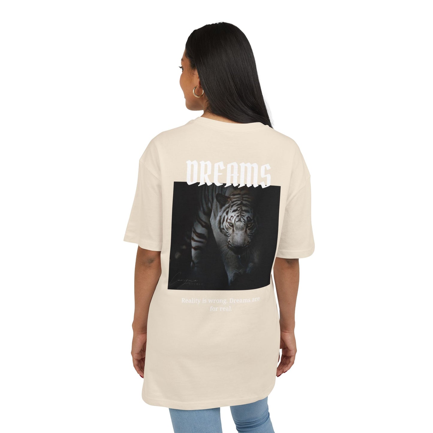 Dreams Backprint Oversized Unisex Shirt
