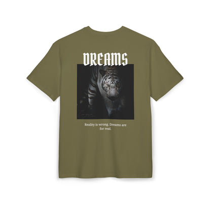 Dreams Backprint Oversized Unisex Shirt