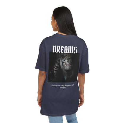 Dreams Backprint Oversized Unisex Shirt